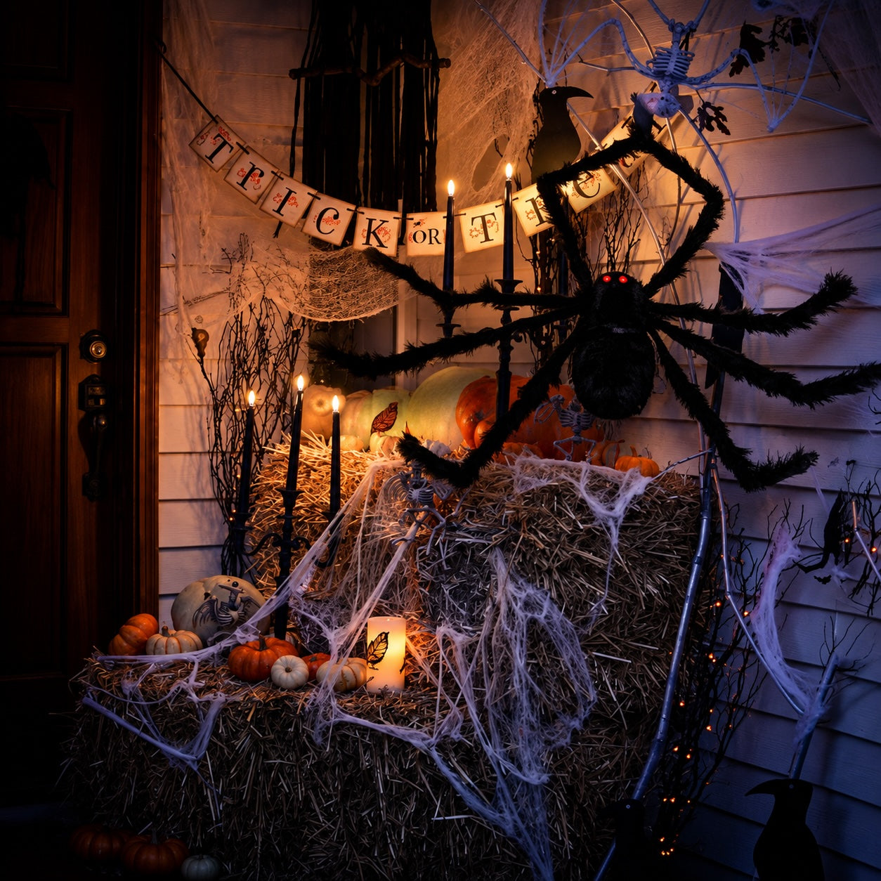 🕷️ Araignée Géante d’Halloween