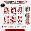 🩸 Autocollants Halloween Effrayants