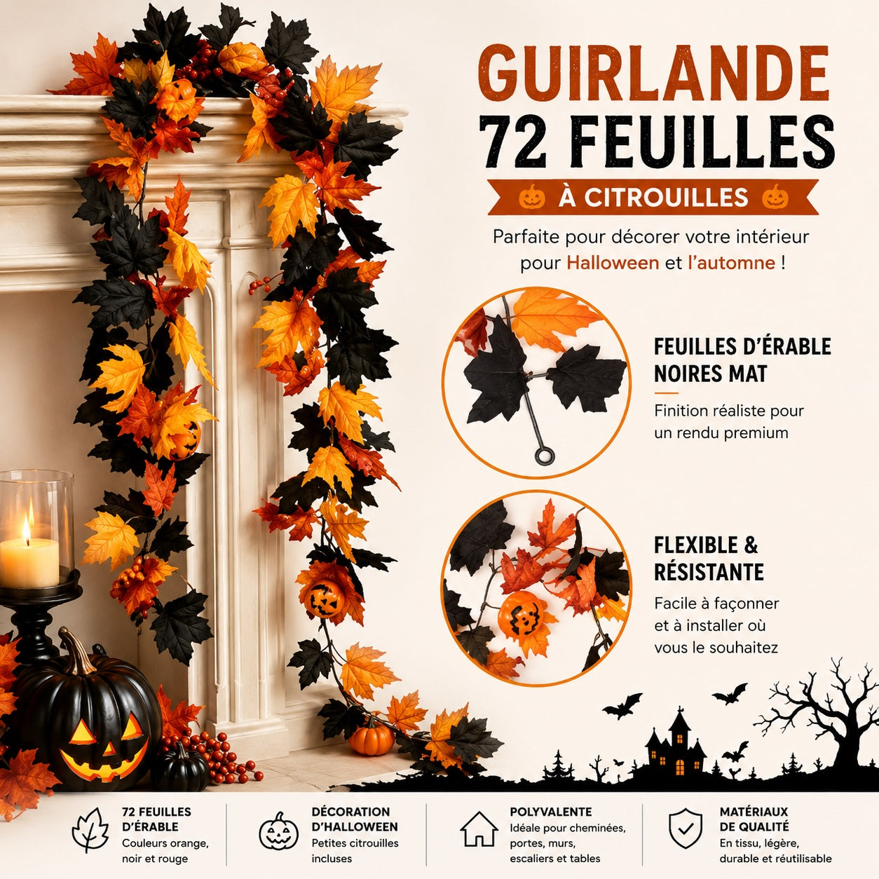 🍂 Guirlande Halloween