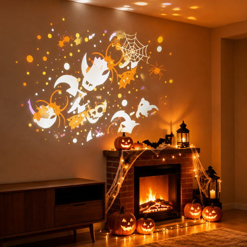 Projecteur Halloween™ – Motifs LED🎃