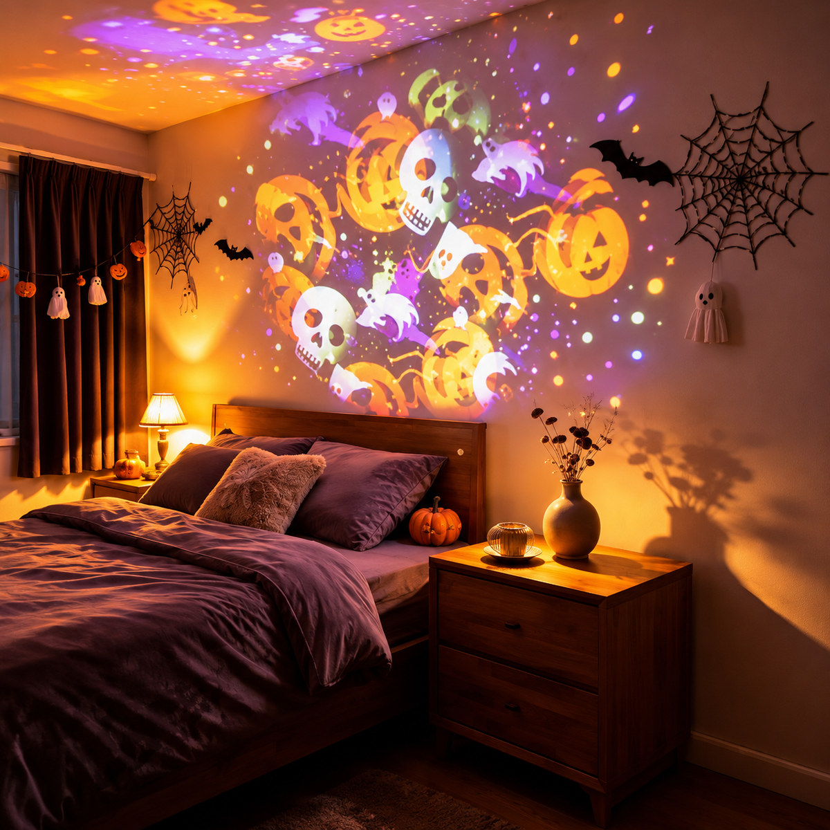 Projecteur Halloween™ – Motifs LED🎃