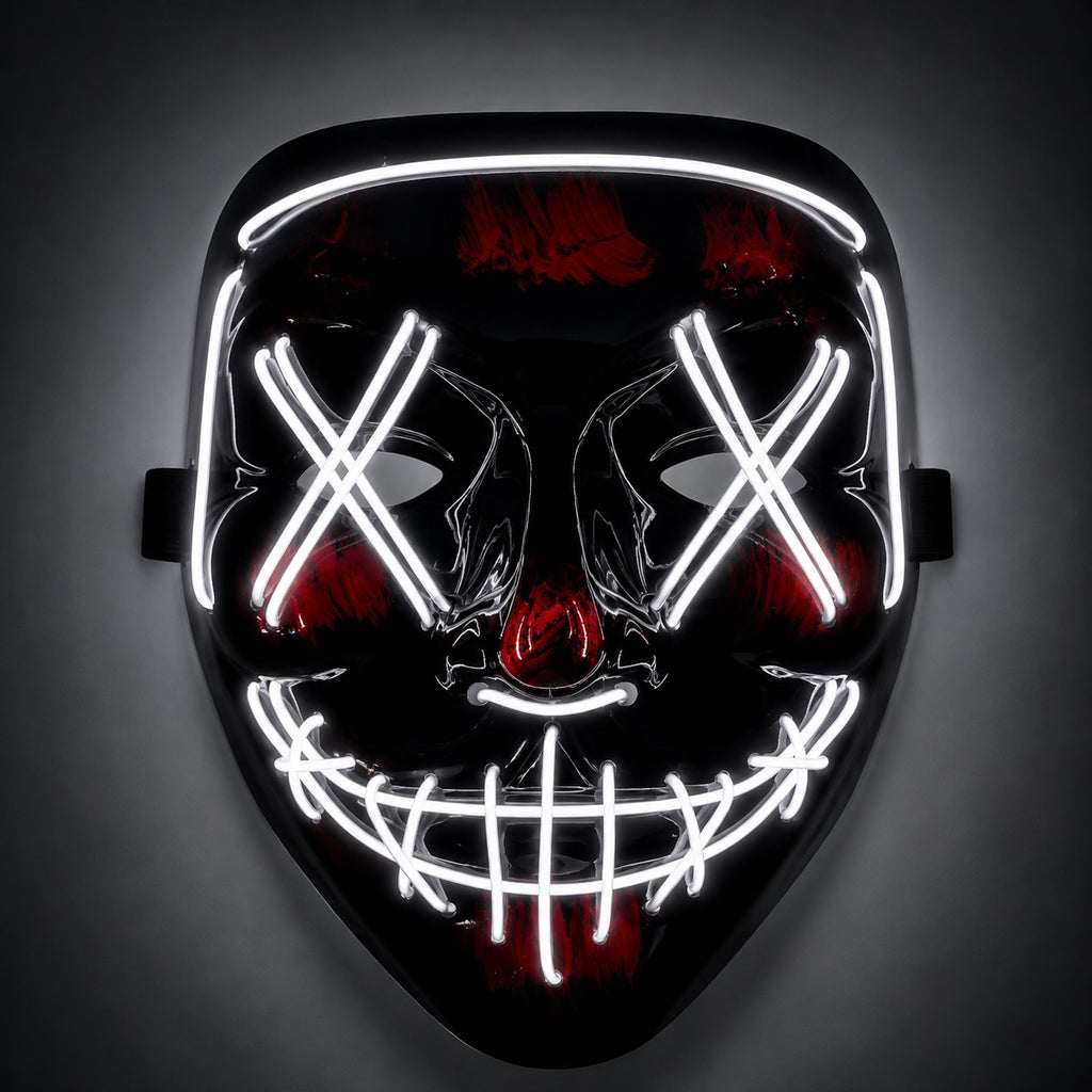 🔮Masques LED néon - sans fil