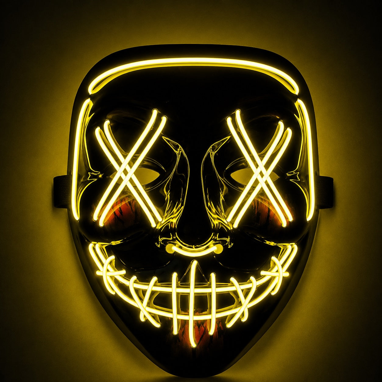 🔮Masques LED néon - sans fil