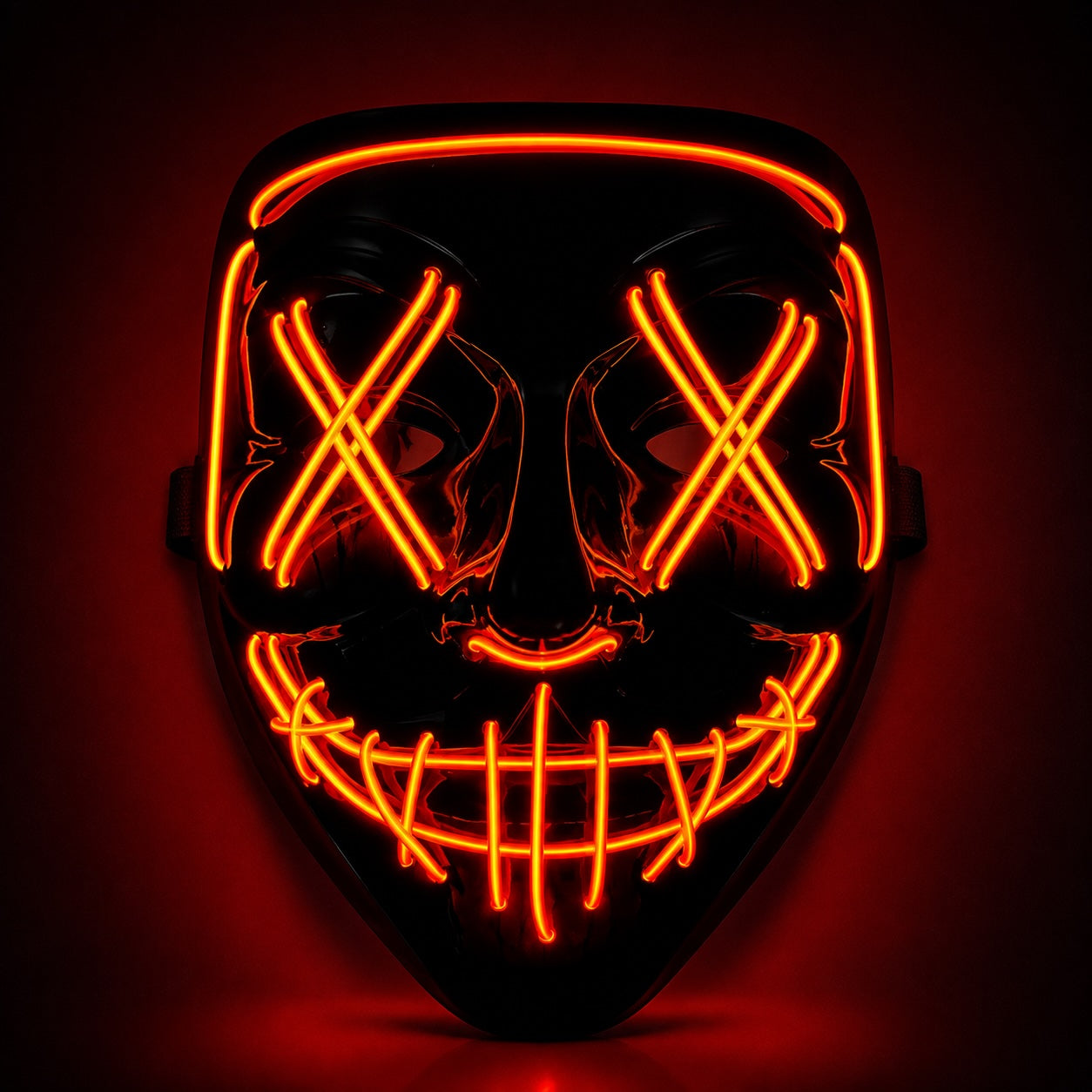 🔮Masques LED néon - sans fil