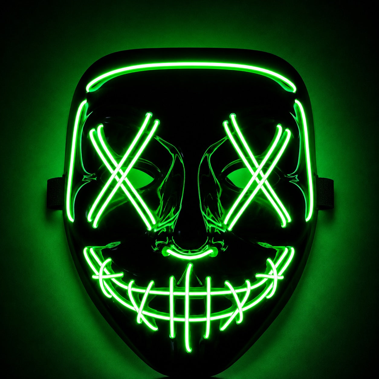 🔮Masques LED néon - sans fil